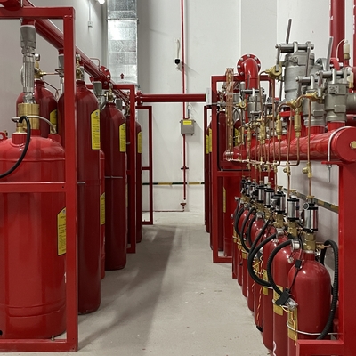HFC227ea FM200 sistema di estinzione del fuoco 40L - 180L estintore ad eptafluoropropano