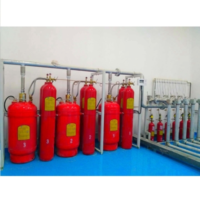 Sistema di rete di tubi FM200 ad alta sicurezza 70L - 180L HFC 227ea Sistema di soppressione del fuoco