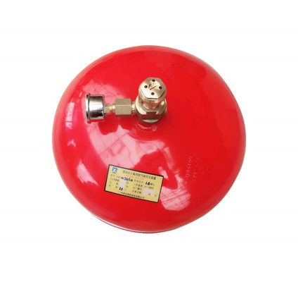 Sistema di appesa rosso FM200 Sensore solenoide facile da installare Pressione di stoccaggio 1,6 MPa