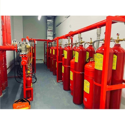 90Ltr FM200 Sistema di flusso dei pistoni Attrezzatura antincendio Motorizzazione elettrica