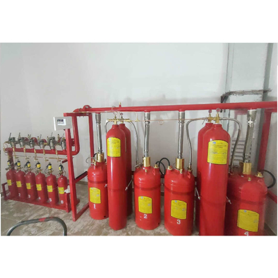 Sistema di estinzione del fuoco in acciaio galvanizzato FM200 Estintore di incendio 120L Capacità