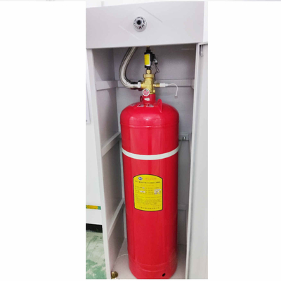 Sistema di soppressione del fuoco FM200 rosso per il livello di protezione antincendio A B C