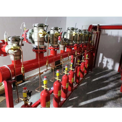 Sistema di estinzione dei gas FM200 a zona singola Fm200 estintore automatico