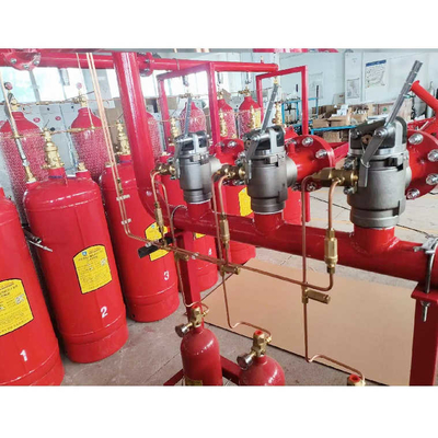 Hfc227ea Sistema antincendio cilindro 4.2mpa / 5.6mpa Gestione delle zone opzionali