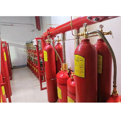 Sistema di soppressione del fuoco leggero FM200 5.6Mpa Sistema di rete di tubi a bassa manutenzione