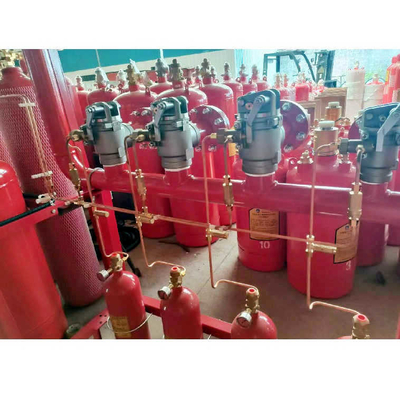 Equipaggiamento di protezione antincendio da eptafluoropropano FM200 Sistema di rete di tubi
