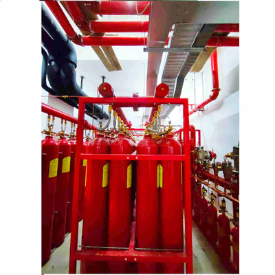 IG 100 Sistema antincendio a gas inerti con capacità di 70L - 90L Tipo di rete di tubi