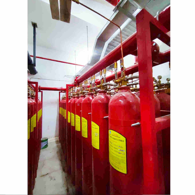 IG 100 Sistema antincendio a gas inerti con capacità di 70L - 90L Tipo di rete di tubi