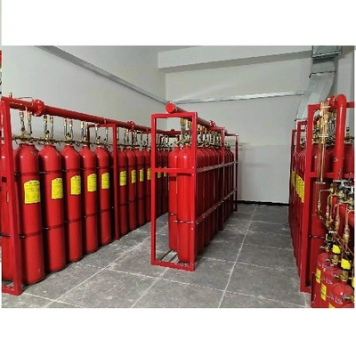 IG100 Sistema di soppressione del fuoco rosso Cilindro 15MPa 20MPa Pressione di lavoro