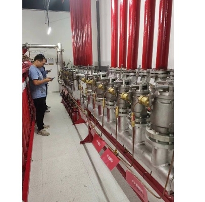 IG100 Sistema di repressione del fuoco a gas inerti Cilindro 70L - 90L Sistema antincendio