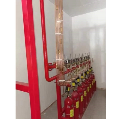 IG100 Sistema di spegnimento del fuoco a gas inerti Cisterna volume 70L - 90L Inondazione chiusa