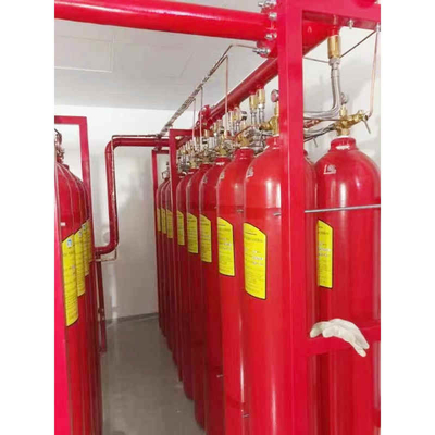 90L 15MPa 20MPa IG100 Sistema di soppressione del fuoco a azoto Tipo di rete di tubi rossi