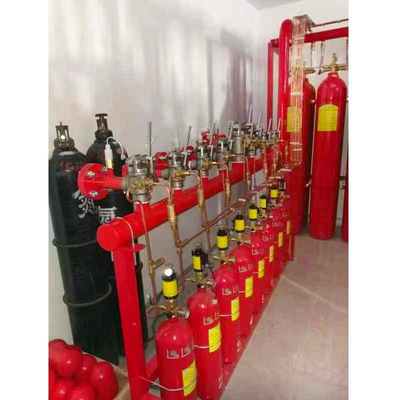 90L 15MPa 20MPa IG100 Sistema di soppressione del fuoco a azoto Tipo di rete di tubi rossi