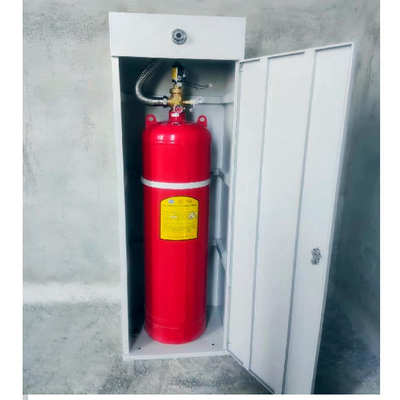 Sistema di estinzione incendio FM200 con armadio di avvio automatico senza rete di tubi
