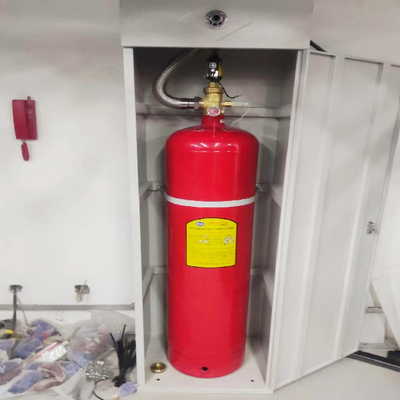 Sistema di estinzione incendio FM200 con armadio di avvio automatico senza rete di tubi