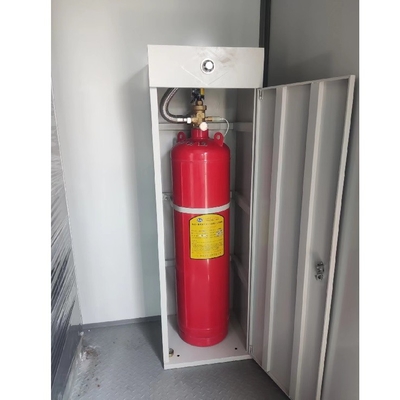 FM200 Sistema antincendio per armadietto 120L Capacità di inondazione chiusa DC 24V 1.5A