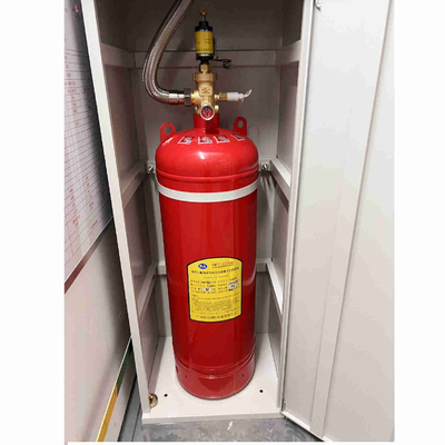 Sistema antincendio ad alta efficienza tipo armadio argento FM200
