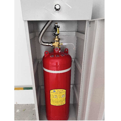 Rossa Hfc-227ea FM200 Sistema di gabinetto 120L sistema di soppressione dei gas in acciaio