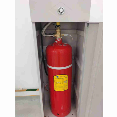 Rossa Hfc-227ea FM200 Sistema di gabinetto 120L sistema di soppressione dei gas in acciaio