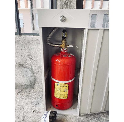 Tempo di estinzione dell'incendio per il sistema di armadi FM200 a terra 10 secondi