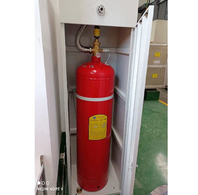 120L FM200 Agente Cabinet Estintore Sistema di soppressione del fuoco a cilindro singolo