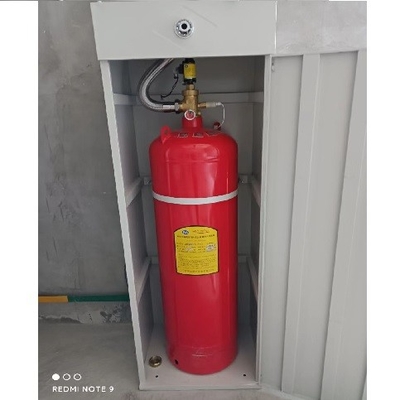 Estintore a gas da 100L con armadio unico FM200
