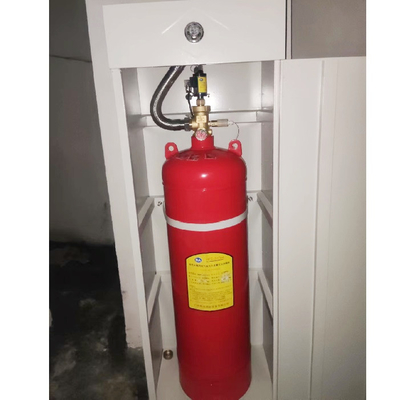 Estintore a gas da 100L con armadio unico FM200