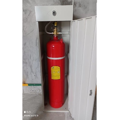 100L FM200 Hfc-227ea Cabinet Estintore di fuoco bottiglia singola 2.5MPa