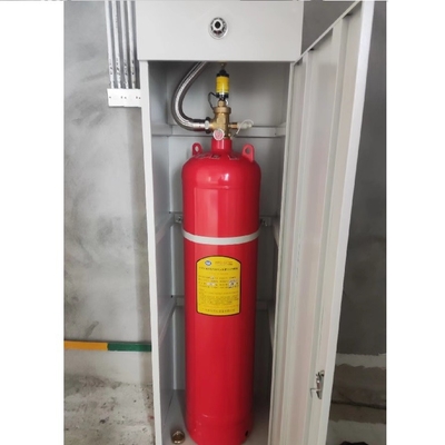 100L FM200 Hfc-227ea Cabinet Estintore di fuoco bottiglia singola 2.5MPa