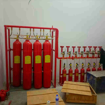 15MPa 90L IG541 Sistema di soppressione incendi Disegno leggero con basso mantenimento rosso