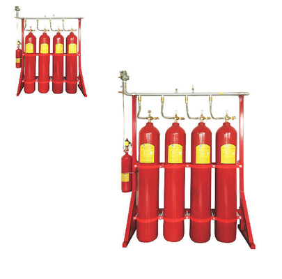 15MPa 90L IG541 Sistema di soppressione incendi Disegno leggero con basso mantenimento rosso