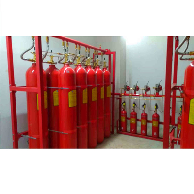 Sistema di repressione del fuoco IG541 ad eptafluoropropano 15MPa Sistema di repressione del fuoco a gas inerti
