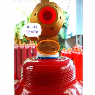 IG541 Sistema di estinzione inerte di incendi interni Avvio automatico o manuale