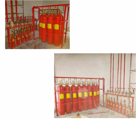 IG541 Il sistema di estinzione del gas inerte garantisce sicurezza e alta affidabilità