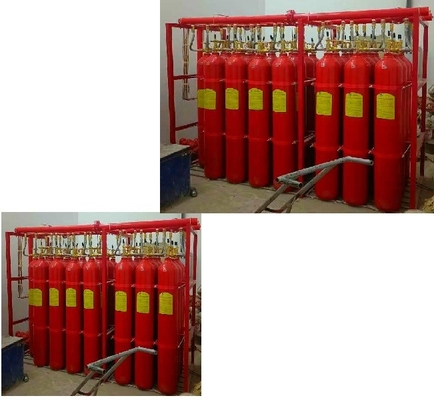 Il sistema di estinzione degli incendi a gas misto ad alta efficienza può essere utilizzato nei luoghi con equipaggio
