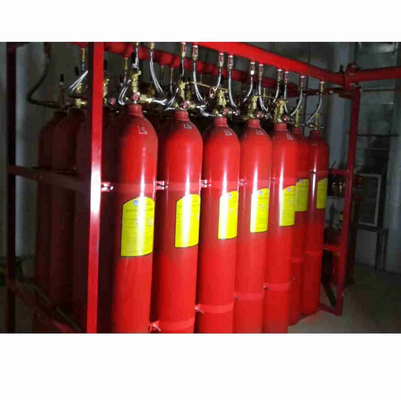 Sistema di estinzione del fuoco IG100 rosso 20MPa Sistema di estinzione del fuoco a gas misto