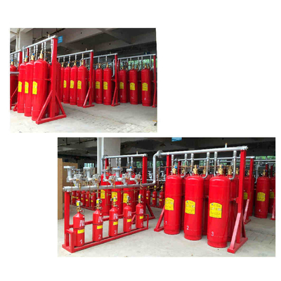 Sistema di soppressione dei gas HFC 227ea FM 200 per interni con protezione massima del sistema