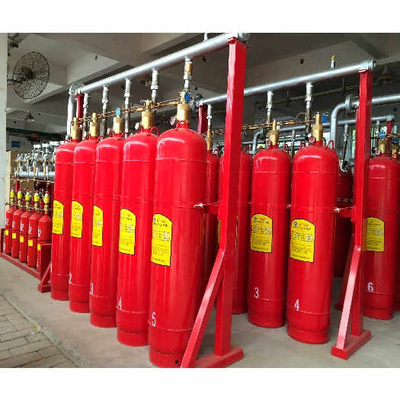 Sistema di rete di tubi FM200 ad eptafluoropropano Sistema flessibile di estinzione degli incendi a gas