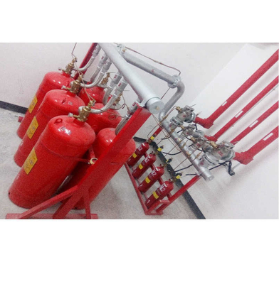Sistema di soppressione dei gas FM200 Tipo di rete di condotte non inquinanti