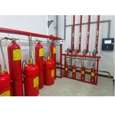 Sistema di estinzione del fuoco a gas FM200 ad eptafluoropropano 4.2Mpa / 5.6Mpa Pressione di lavoro