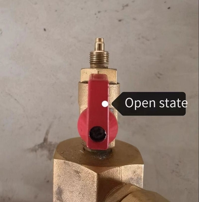 1.6MPa Pressione NOVEC 1230 Sistema di soppressione del fuoco Alta sicurezza 0.2L 0.4L 0.8L 1L