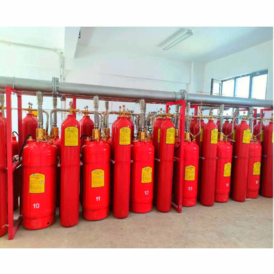 Sistema di flusso di pistoni FM200 senza inquinamento odore Sistema automatico di estinzione incendi
