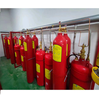 Sistema di flusso di pistoni FM200 senza inquinamento odore Sistema automatico di estinzione incendi