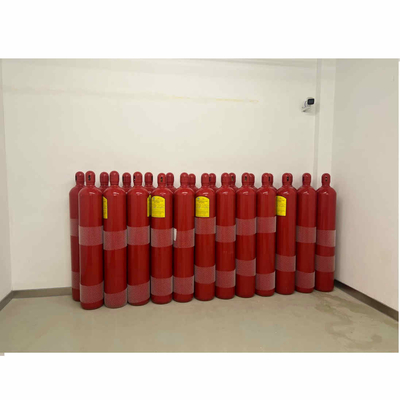 Sistema di estinzione del fuoco a gas senza odore FM200 Agente Purezza 99,99%