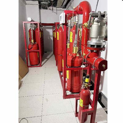 5.6 Bar / 4.2 Bar FM200 Sistema di flusso dei pistoni Sistema di estinzione del fuoco delle linee dei tubi