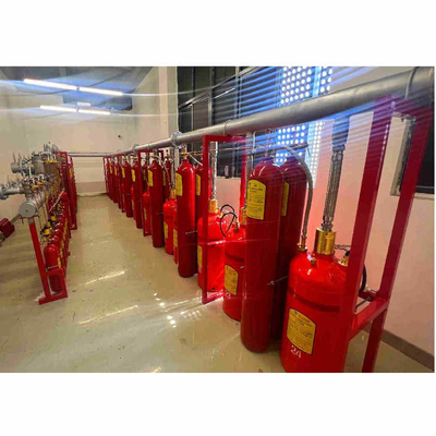 4.2MPa 5.6MPa FM200 Sistema di flusso dei pistoni 120L Attrezzatura per estintori