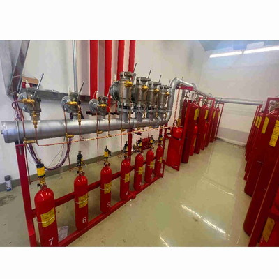 4.2MPa 5.6MPa FM200 Sistema di flusso dei pistoni 120L Attrezzatura per estintori